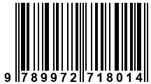 Código de Barras de '.9789972718014.'