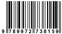 Código de Barras de '.9789972738159.'