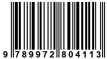 Código de Barras de '.9789972804113.'