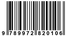 Código de Barras de '.9789972820106.'