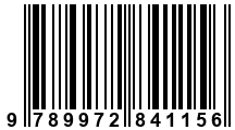 Código de Barras de '.9789972841156.'
