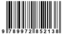 Código de Barras de '.9789972852138.'