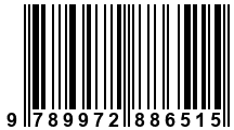 Código de Barras de '.9789972886515.'