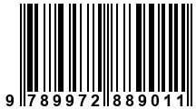 Código de Barras de '.9789972889011.'