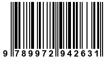 Código de Barras de '.9789972942631.'