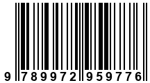Código de Barras de '.9789972959776.'
