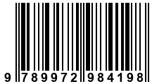 Código de Barras de '.9789972984198.'