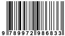 Código de Barras de '.9789972986833.'