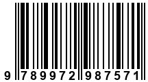 Código de Barras de '.9789972987571.'
