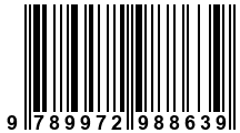Código de Barras de '.9789972988639.'