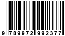Código de Barras de '.9789972992377.'