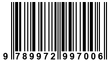 Código de Barras de '.9789972997006.'