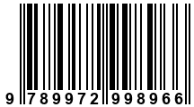 Código de Barras de '.9789972998966.'