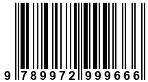 Código de Barras de '.9789972999666.'
