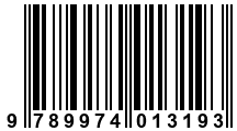 Código de Barras de '.9789974013193.'