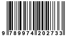 Código de Barras de '.9789974202733.'