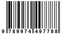 Código de Barras de '.9789974497788.'