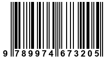 Código de Barras de '.9789974673205.'