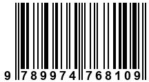 Código de Barras de '.9789974768109.'