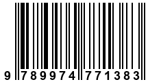 Código de Barras de '.9789974771383.'
