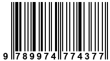 Código de Barras de '.9789974774377.'