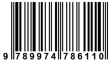 Código de Barras de '.9789974786110.'