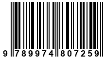 Código de Barras de '.9789974807259.'