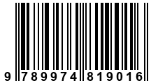 Código de Barras de '.9789974819016.'