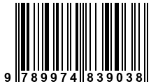 Código de Barras de '.9789974839038.'