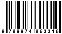 Código de Barras de '.9789974863316.'