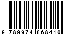 Código de Barras de '.9789974868410.'