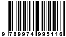 Código de Barras de '.9789974995116.'
