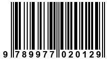 Código de Barras de '.9789977020129.'