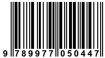 Código de Barras de '.9789977050447.'