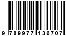 Código de Barras de '.9789977136707.'