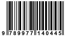 Código de Barras de '.9789977140445.'
