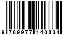 Código de Barras de '.9789977140834.'