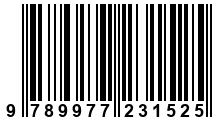 Código de Barras de '.9789977231525.'