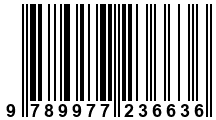 Código de Barras de '.9789977236636.'