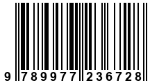 Código de Barras de '.9789977236728.'