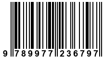 Código de Barras de '.9789977236797.'