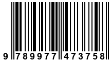 Código de Barras de '.9789977473758.'