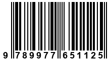 Código de Barras de '.9789977651125.'