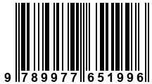 Código de Barras de '.9789977651996.'