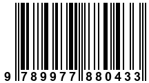 Código de Barras de '.9789977880433.'