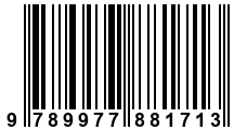 Código de Barras de '.9789977881713.'