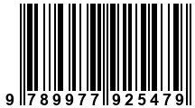 Código de Barras de '.9789977925479.'