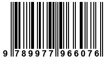 Código de Barras de '.9789977966076.'