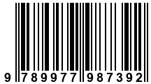 Código de Barras de '.9789977987392.'