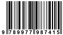 Código de Barras de '.9789977987415.'
